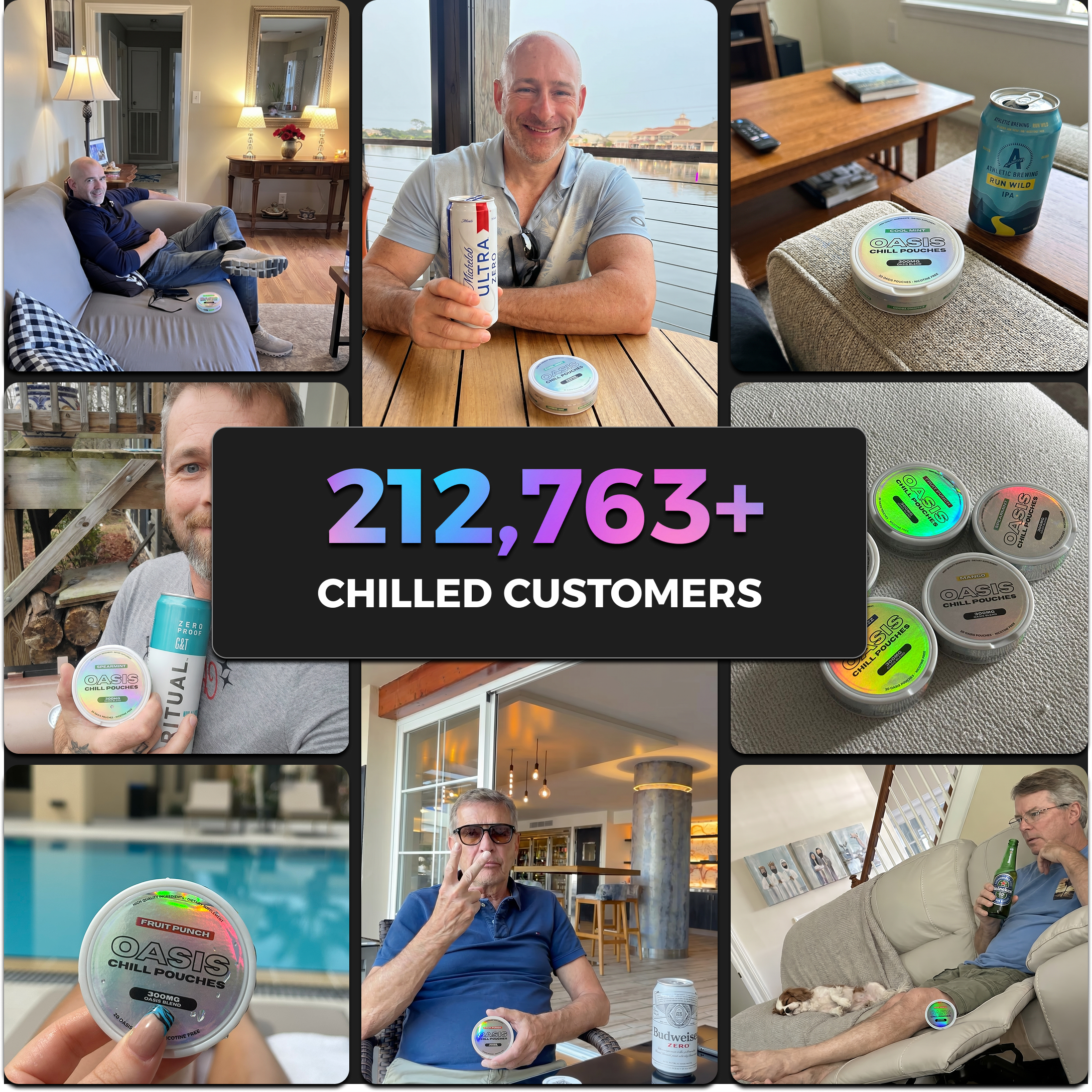 Oasis Chill Pouches